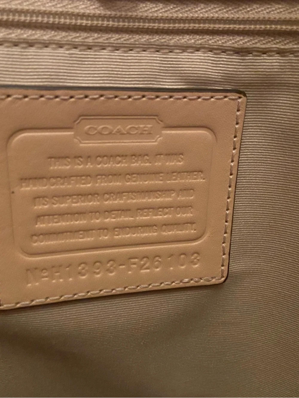 Coach Berry Pink Leather Tote Bag with Tag